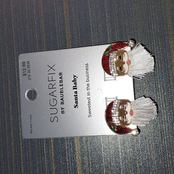 Sugarfix by baublebar Santa Baby statement earrings discontinued - Picture 4 of 6